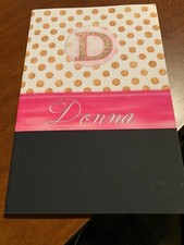 Donna Personalized Lined Journal / Diary / Notebook, Paperback by Personaliz...