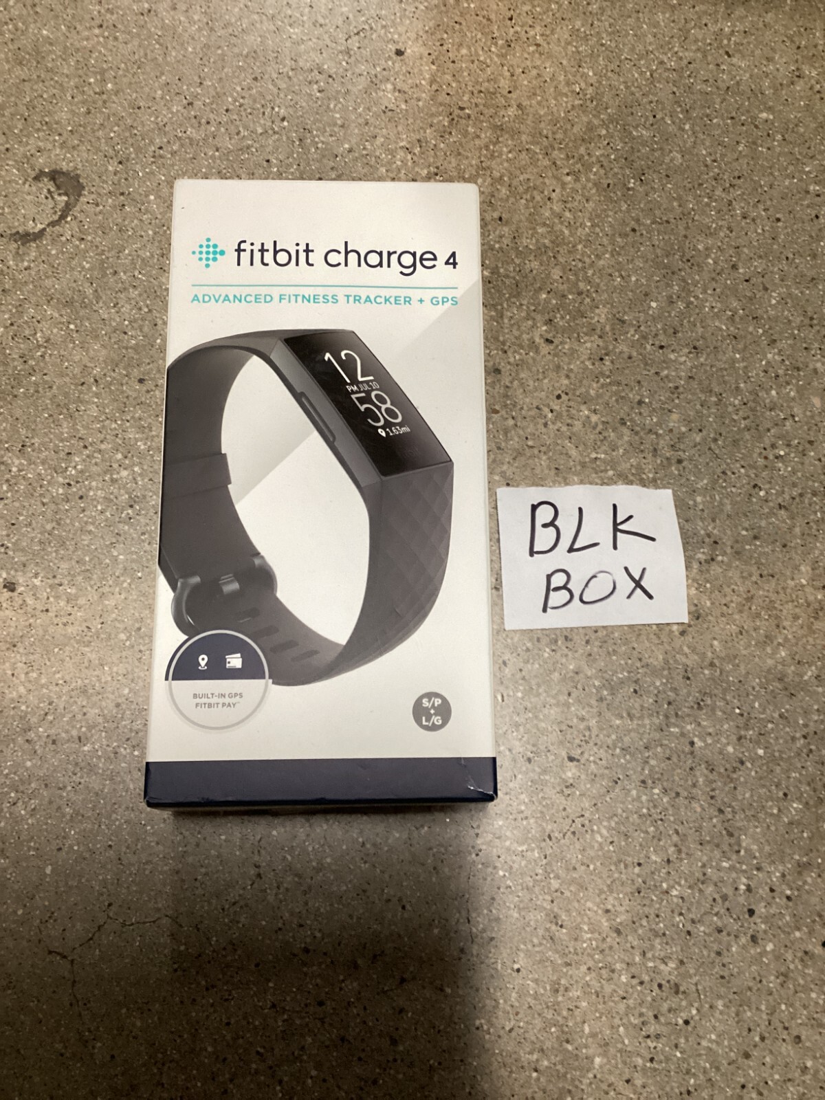 Fitbit Charge 4 Advanced Activity Fitness Tracker Small lwith Built-in GPS Black-image
