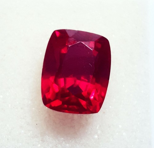 Pietra Preziosa Sciolta Forma Cuscino Rubino Rosso Naturale Certificata 9,20+ Ct Con Omaggio - Foto 1 di 6