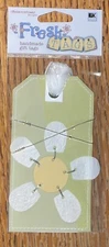 Ek Success Fresh Tags Daisy Chain Flower Handmade Gift Tag Scrapbook Sticker