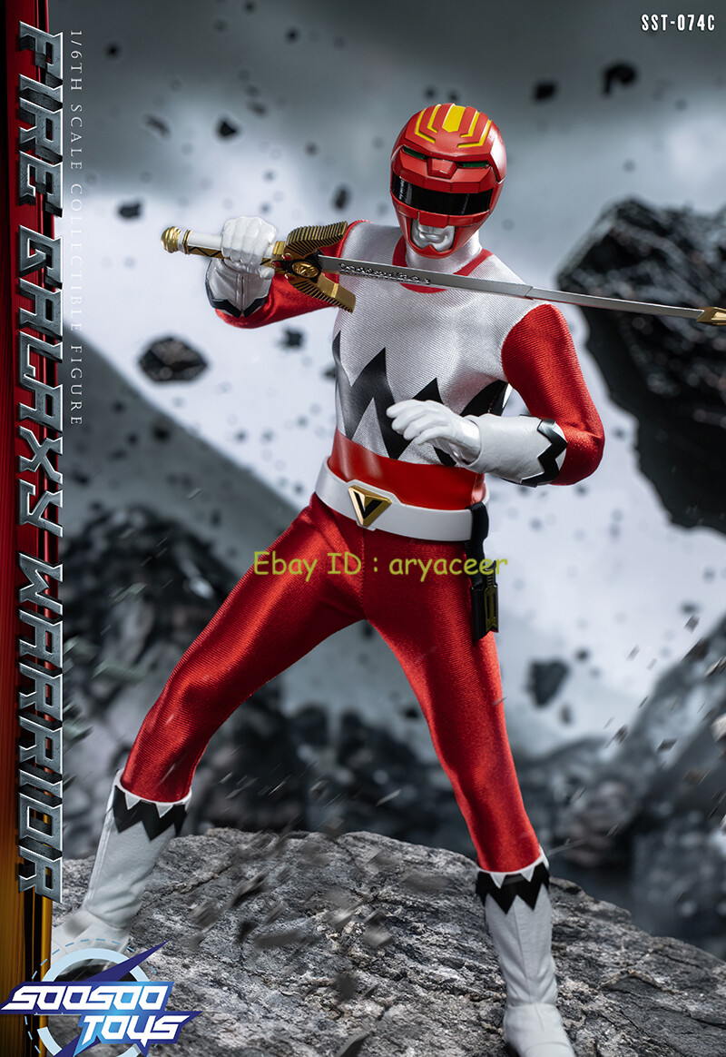 Soosoo Toys SST074C Super Sentai Fire Galaxy Warrior 1/6 Action