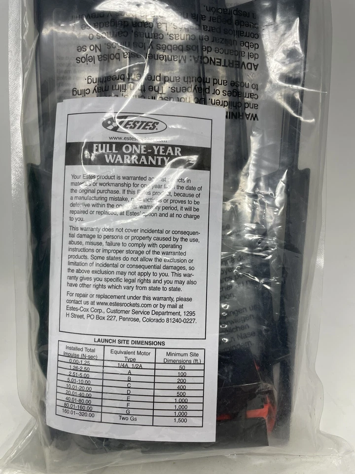Plataforma de lanzamiento Estes Porta Pad II EST2215 nueva sellada Foto 4 de 4
