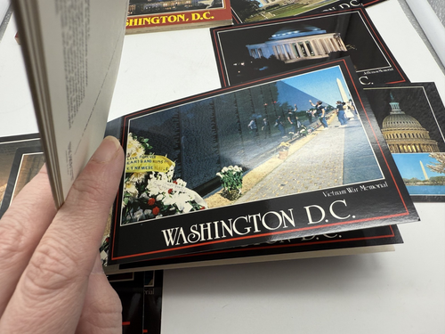 Vintage Washington DC Postcard Lot of 40+ DC, Whitehouse, Presidential Landmarks - Picture 6 of 13