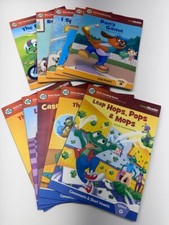 Lot of 10 Leap Frog Early Reader Set Interactive Reading Books Reader Vowels