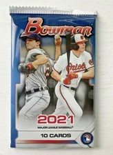 2021 Bowman Mega Box BASE PACK - Factory Sealed 🔥📈 Austin Martin 1st Chrome?