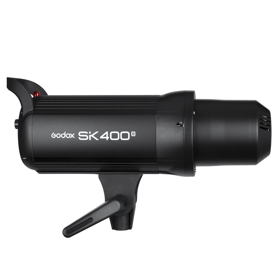 Godox SK400II 110V Studio Flash Head Light + 60*90cm Softbox Suporte Barndoor Kit - Imagem 4 de 4