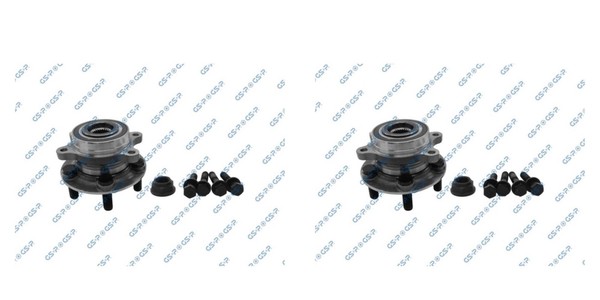 GSP 2X Radnabe Radlagersatz Vorne FüR Ford S-Max Galaxy Ford USA Edge CJ CK-image