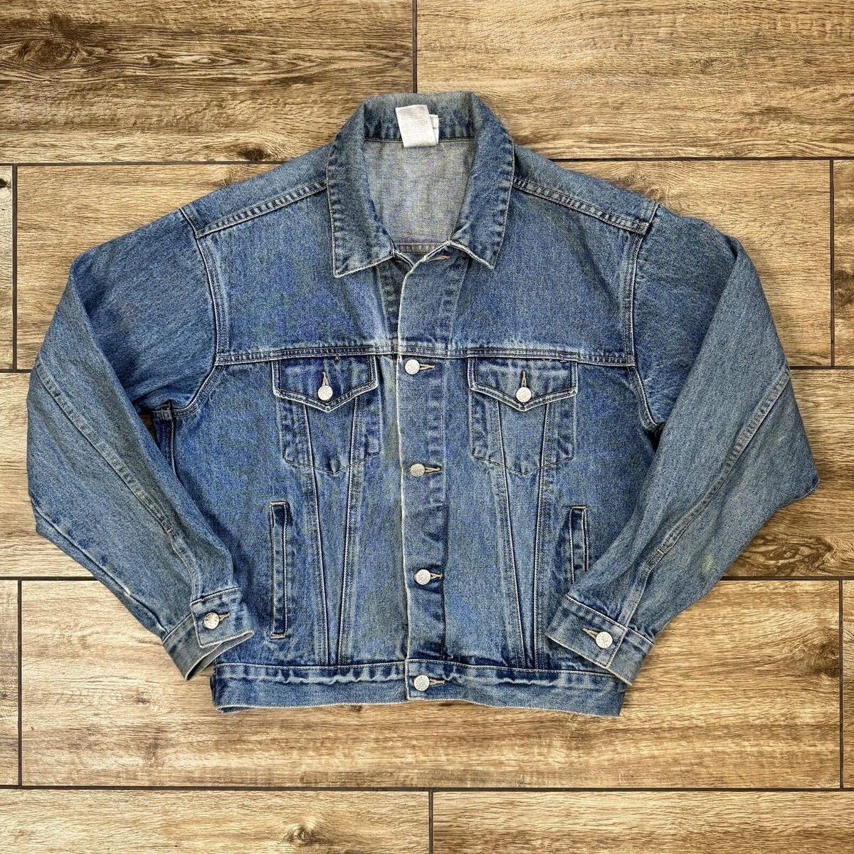 Vintage Warner Bros. Looney Tunes Embroidery Denim Jacket WB