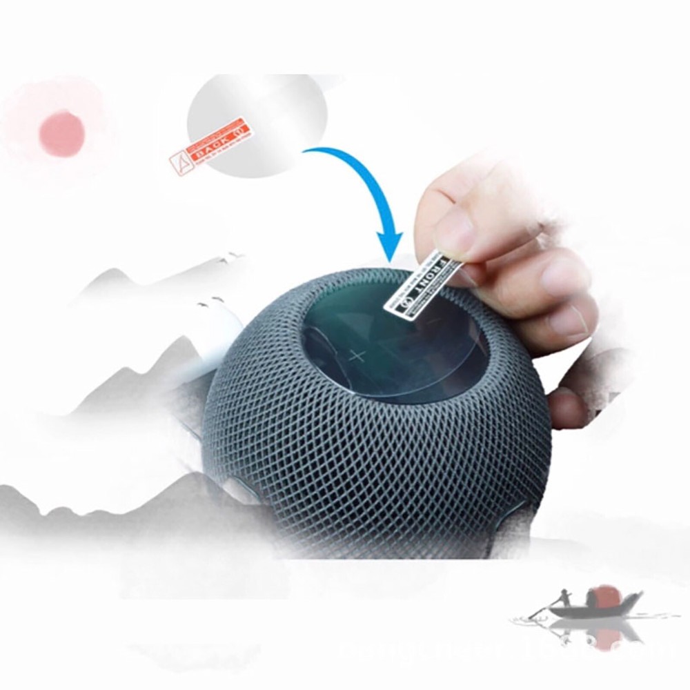 TPU Screen Protector Dust-Proof Waterproof Film for HomePod mini WIFI Speaker 1*
