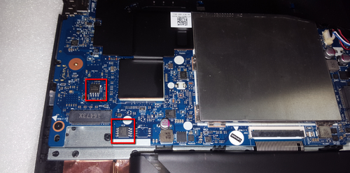 BIOS para Lenovo Legion Y520-15IKBN, (80WK) dos chips, para MB: DY512 NM-B191 - Imagen 3 de 4
