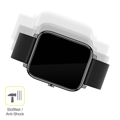 Dipos Pellicola Privacy 4 Lati Per Popglory Smartwatch - Protezione Anti-sguardi Made In Germany