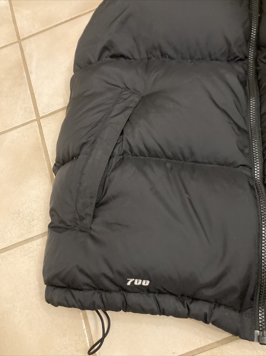 North Face Mens Large Nuptse Retro 700 Down Insulated Puffer Vest 