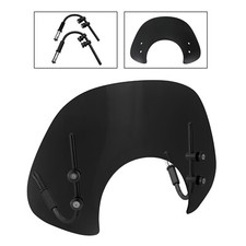 Windschild Windschutzscheib + Halterung für Vespa GTS250 GTS300 ab. 2017 Schwarz