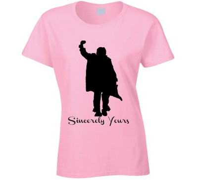 Sincerely Yours Breakfast Club T-Shirt Ladies Fitted Novelty Glam Gift Tee Top