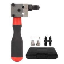 3/16in 1/4in Copper Tube Brake Line Single Double Tool Adapter Auto Repair Tool