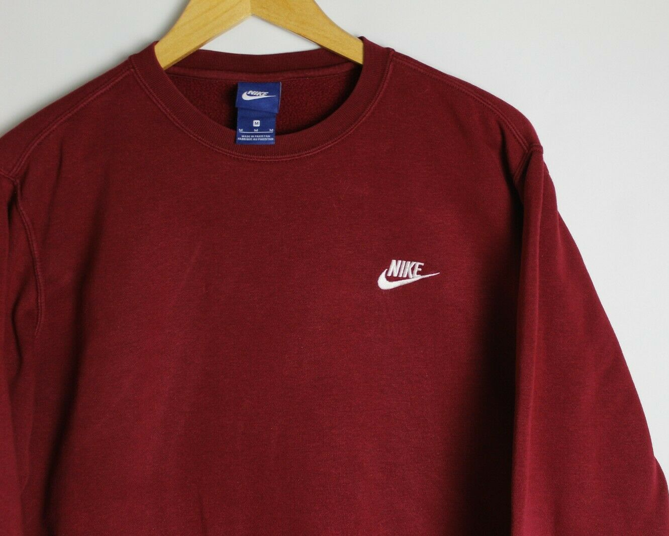 Mens Nike Sweatshirt - Burgundy 