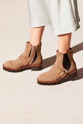 NEW Free People + Jeffrey Campbell City Vibes Boots size 8 Suede MSRP: $228