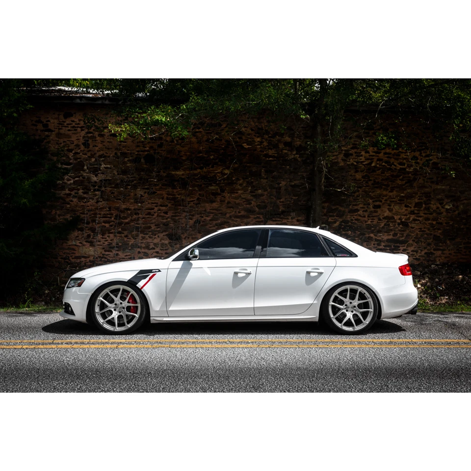 APR Sideburns 挡泥板贴花银色和黑色条纹 PM100335 — 第 3/4 张图片