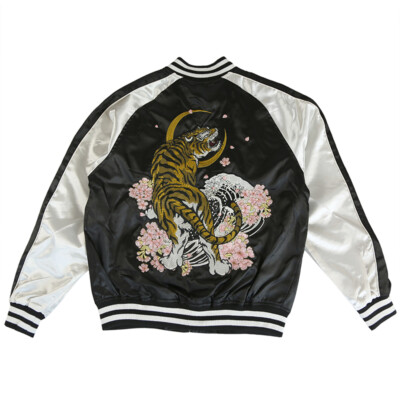TALONジップJAPANESE EMBROIDERED JACKET　ベロア TALONジップJAPANESE EMBROIDERED JACKET ベロア JAPANESE