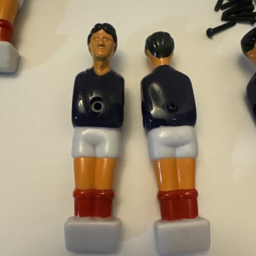 12 PCS PURPLE Soccer Foosball Table Football Man Soccer Player Replacement Parts - Picture 3 of 4