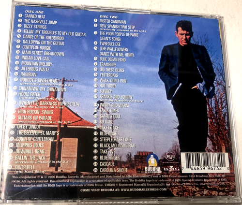 Chet Atkins Guitar Legend The RCA Years (2x CD 2000 Buddha/RCA) 50 Greatest Hits - Picture 2 of 6