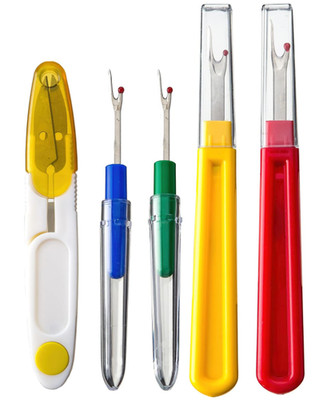Ortarco Seam Ripper and Thread Remover Kit for Sewing 2 Big 2 Small Stitch Rippe