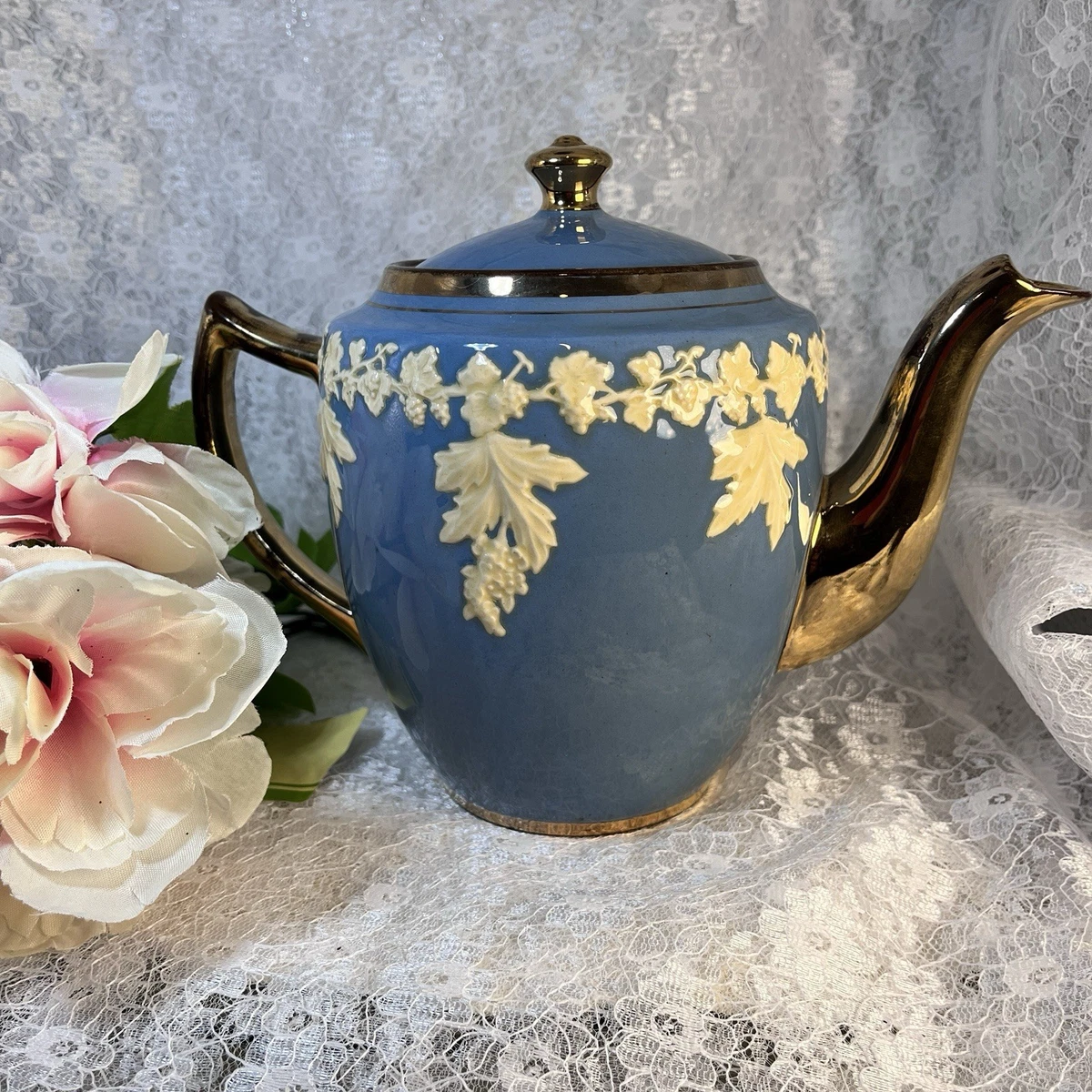 Gibson Teapot In Antique Ceramic & Porcelain Teapots & Tea Sets