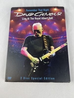 Remember That Night David Gilmour Live At Royal Albert Hall DVD