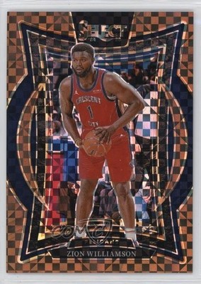 2024 Panini Select Concourse Bronze Checker Prizm 2/49 Zion Williamson #28 hs9