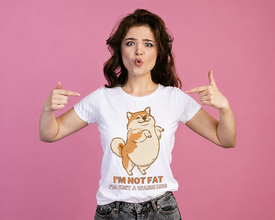 Funny Fat Dog Shirt I'm Not Fat I'm Just A Warm Hug Dog Owners Gifts Tee
