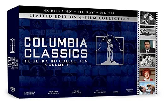 New Columbia Classics Movie Gift Set inc Book: Volume 3 (4K 
