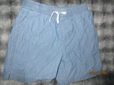 Boy's Vineyard Vines Chambray shorts Size 12 Light Blue