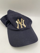 Vtg New York Yankees MLB Navy Blue Snapback Hat Twins Enterprise OS