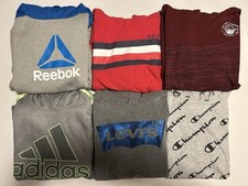Lot Of Boys Hoodies Youth Size Large Adidas Levi  s Champion Tommy Hilfiger