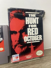 The Hunt For Red October (Nintendo NES, 1991) Con Caja - Caja Da&ntilde;ada PROBADO