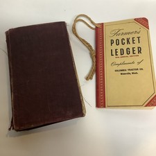1940/56 Handwritten Date Book Diary VTG Personal Journal Ledger Ephemera Lot 2