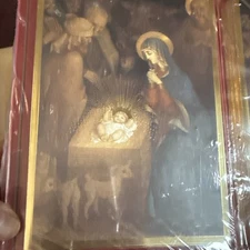VTG Marcel Schurman Christmas Nativity Cards Boxed Set of 14 NOS