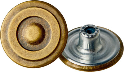 Button Repair Kit No Sew  for Jean,Suspender,12 Sets 20Mm