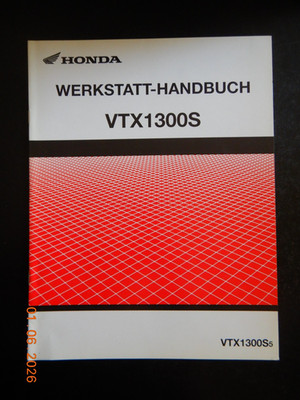 Reparaturanleitung Honda VTX1300 S , Werkstatthandbuch Nachtrag aus 2004