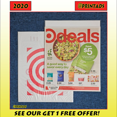 Target Store Catalog + Bag - 6-7-2020 - Newspapers Don't Print These Anymore!