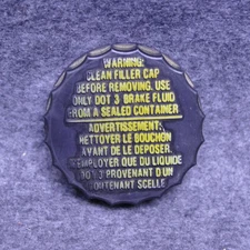 2001-2007 Ford Escape Brake Fluid Reservoir Tank Cap Lid OEM 78362