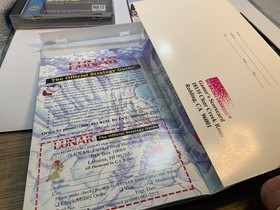 Lunar Eternal Blue & Silver Star for Sega CD Both CIB Both Manuals reg card blue