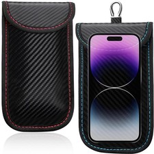 Faraday Bags For Phones,Faraday Phone Bag,Go Dark Bags For Cell Phones,Carbon...