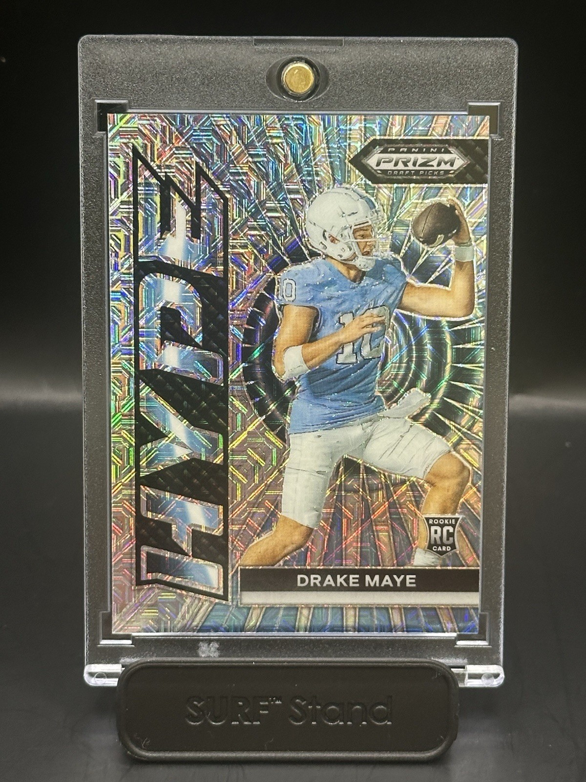 2024 Panini Prizm Draft Picks - Hype Drake Maye #HP-DM Mojo Prizm /25 (RC)