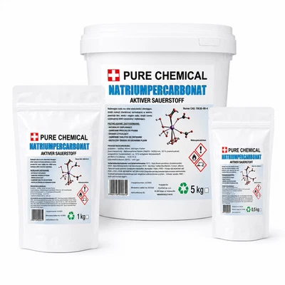 Pure Nature Natriumpercarbonat 500-5kg Aktivsauerstoff Oxi Fleckentferner Bleich - Bild 1 von 4