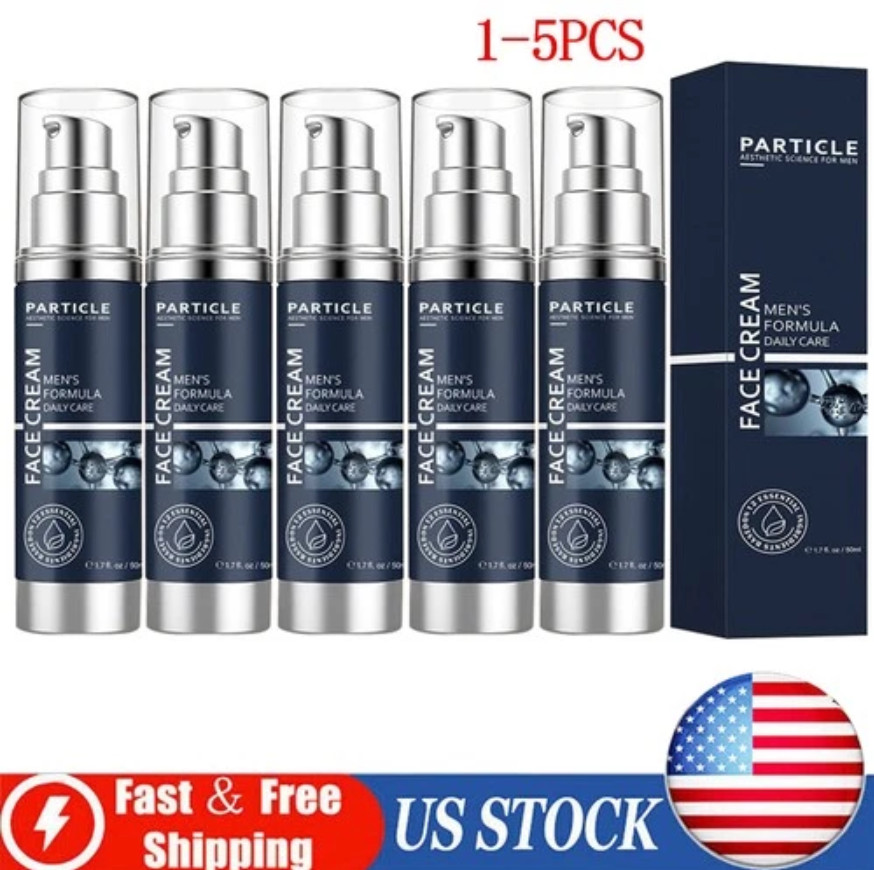 1-5 pack Particle Face Gel Men 6 in 1 Anti-Aging Gel Fights Eye Bags Dark Spots