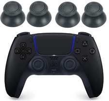 Sony PlayStation 5 PS5 4pc Analog ThumbStick Joystick Grip Black CFI-ZCT1W