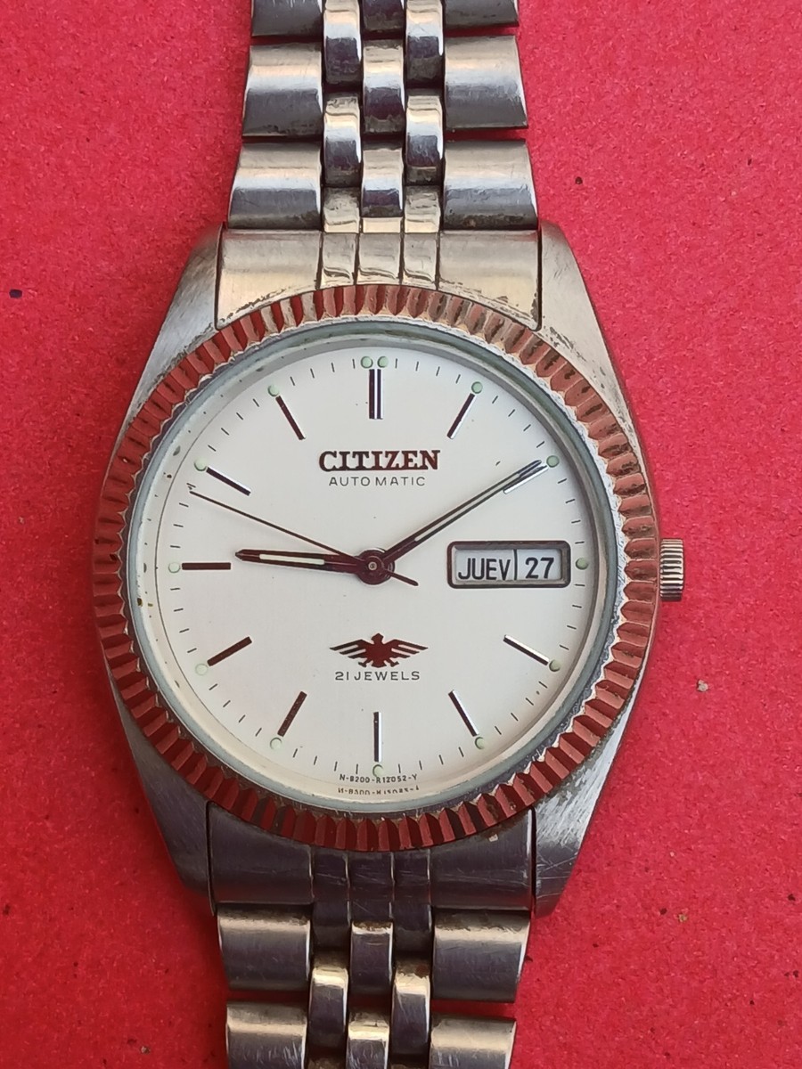 Vintage Citizen Eagle Automatic 21 Jewels GN-4W-S Japan Men's