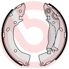 BREMBO S 30 519 Bremsbackensatz Hinten für Getz Rio Stonic i20 Bayon Elantra Acc