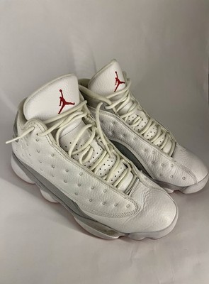 Nike Air Jordan 13 Retro White Red (Chicago) Men s Size 9.5 Sneakers